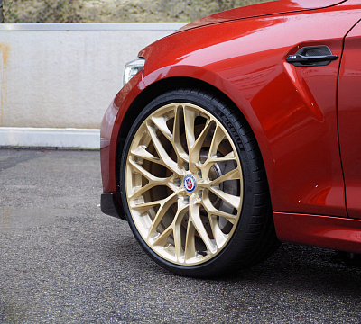 Фото дисков HRE P200 на BMW 2/M2 (F22/F87)