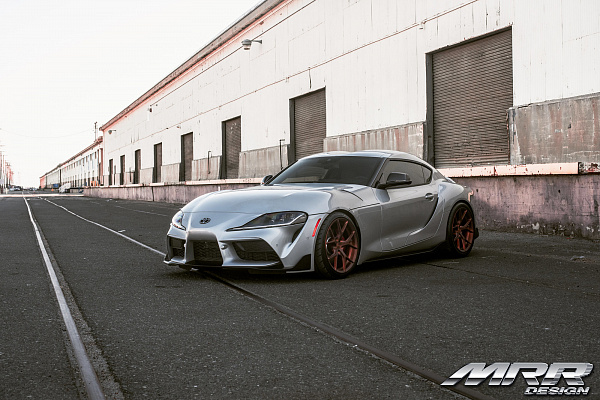 Фото дисков MRR FS06 Сатиновая медь на Toyota Supra A90