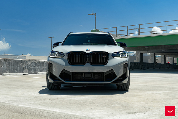Фото дисков Vossen HF-7 Черный глянец на BMW X3/X3 M (G01/F97)