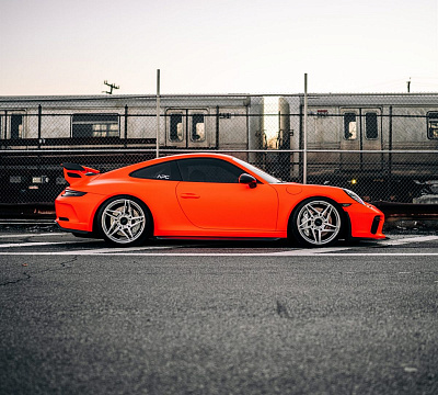Фото дисков Anrky S1-X3 на Porsche 911 VII