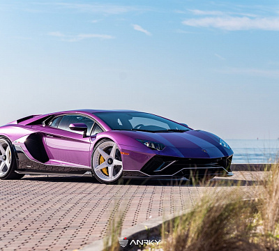 Фото дисков Anrky RS5.3 на Lamborghini Aventador