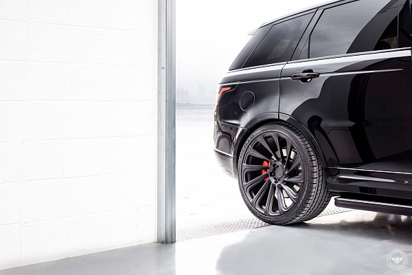 Фото дисков Vossen UV-3 Черный сатин на Land Rover Range Rover Sport II