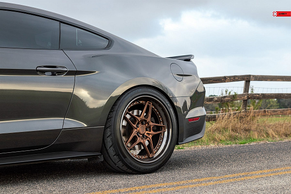Фото дисков Anrky RS6 Сатиновая медь на Ford Mustang VI