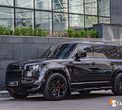 Фото дисков Vossen UV-4 на Land Rover Defender II