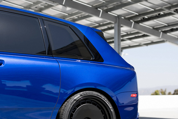 Фото дисков HRE 935 Черный сатин на Rolls-Royce Cullinan
