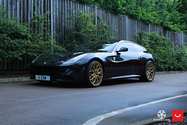Фото дисков Vossen HF-2 Глянцевое золото на Ferrari GTC4Lusso