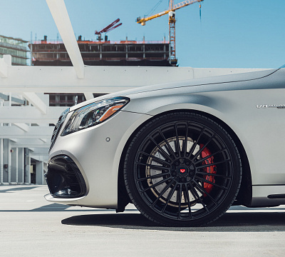 Фото дисков Vossen S17-04 на Mercedes-Benz S-Class (W222, C217)