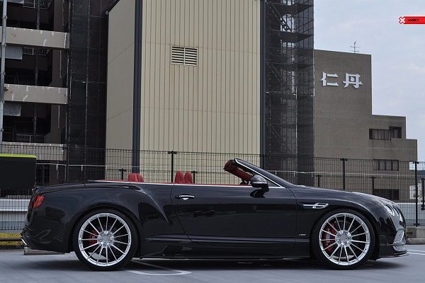 Фото дисков Anrky AN19 Полированный лак на Bentley Continental GT II