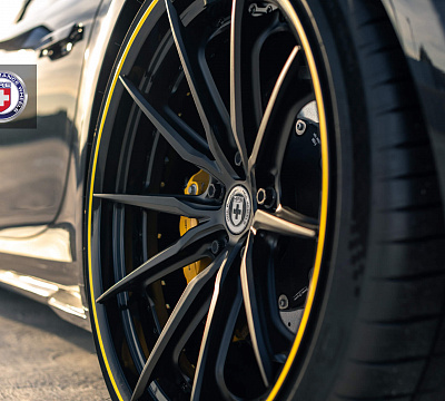 Фото дисков HRE S104SC на Porsche 911 VIII