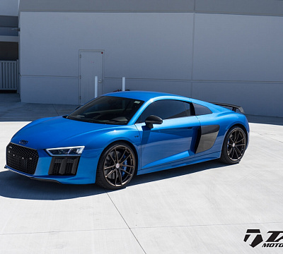 Фото дисков HRE P104 на Audi R8 (4S)