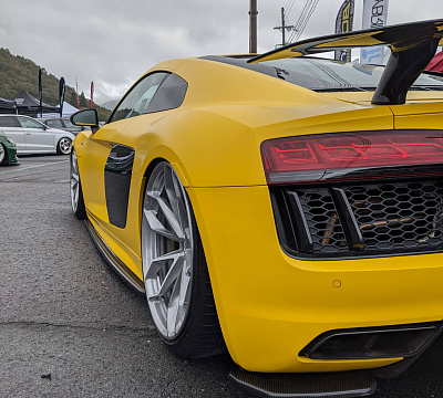 Фото дисков HRE P201 на Audi R8 (4S)