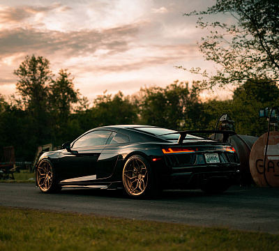 Фото дисков Brixton Forged PF9 на Audi R8 (4S)