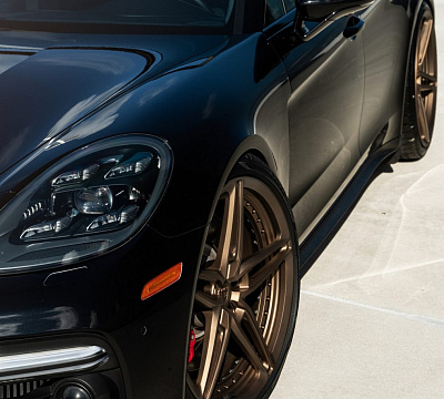 Фото дисков Anrky AN27 на Porsche Panamera III