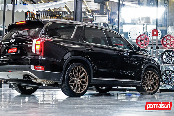 Фото дисков Vossen HF-2 Сатиновая бронза на Hyundai Palisade I