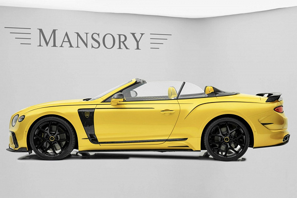 Фото дисков Mansory BY.5 Черный глянец на Bentley Continental GT III