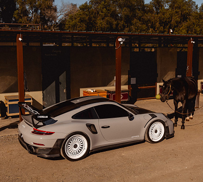 Фото дисков Brixton Forged TR20 на Porsche 911 VII