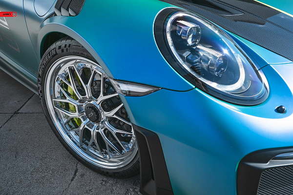 Фото дисков Anrky RS1 Полированный лак на Porsche 911 VII