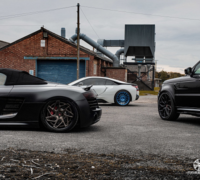 Фото дисков Vossen CG-209T (3-Piece) на Audi R8 (Typ 42)