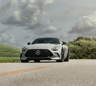 Фото дисков Vossen HF-7 на Mercedes-Benz AMG GT II