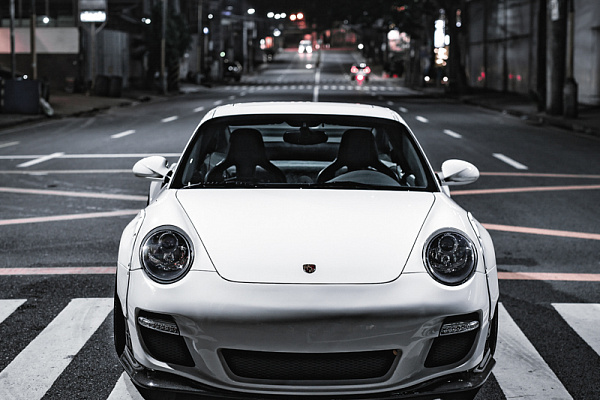 Фото дисков Brixton Forged PF7 Сатиновый темный лак на Porsche 911 VI
