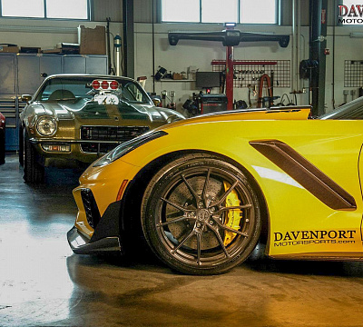 Фото дисков Anrky AN12 на Chevrolet Corvette C7