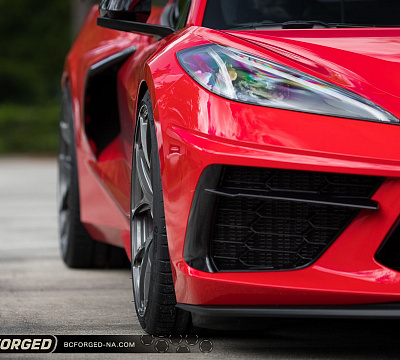 Фото дисков BC Forged RZ21 на Chevrolet Corvette C8