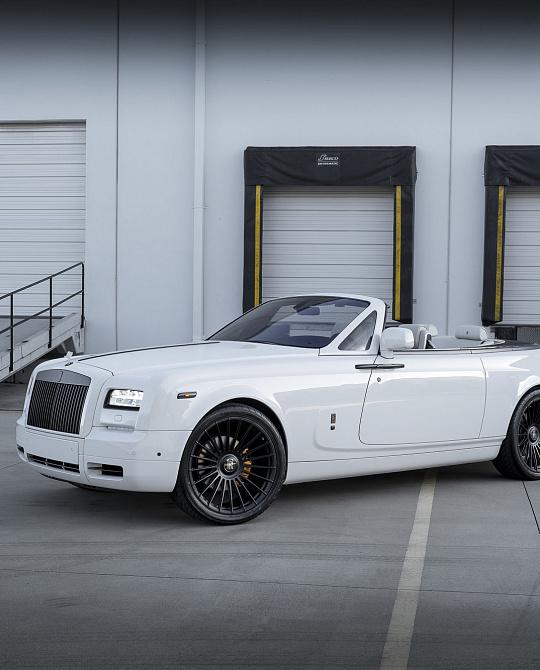 Фото дисков S17-13 Черный сатин на Rolls-Royce Phantom