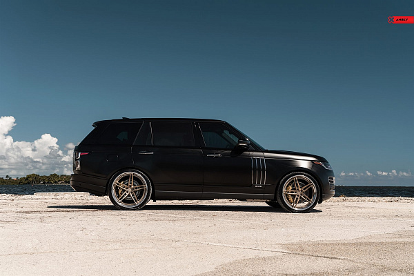 Фото дисков Anrky AN37 Глянцевое темное золото на Land Rover Range Rover IV