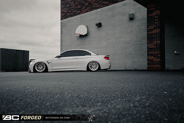 Фото дисков BC Forged HCA210 Глянцевый лак на BMW 4/M4 (F32/F82)