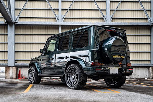 Фото дисков HRE 037 GTM Черный сатин на Mercedes-Benz G-Class III