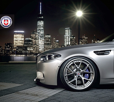 Фото дисков HRE S101 на BMW 5/M5 (F10)