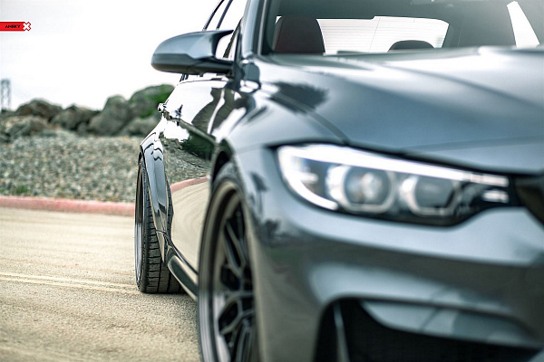 Фото дисков Anrky RS1 Черный сатин на BMW 3/M3 (F3x/F80)