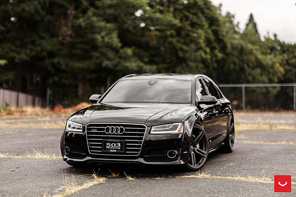 Фото дисков Vossen HF-1 Сатиновый графит на Audi A/S 8 (D4)