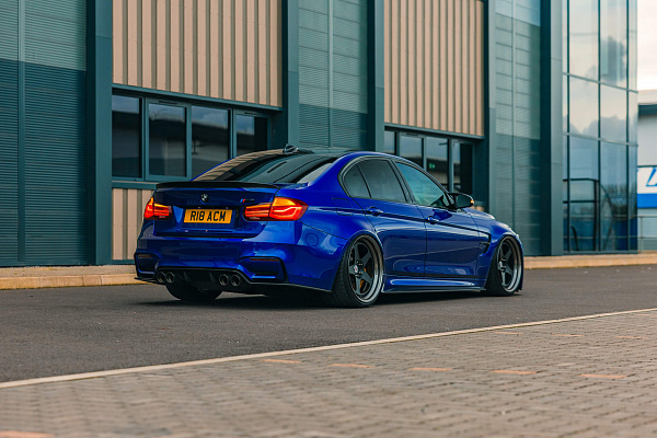 Фото дисков HRE 305 Черный матовый на BMW 3/M3 (F3x/F80)