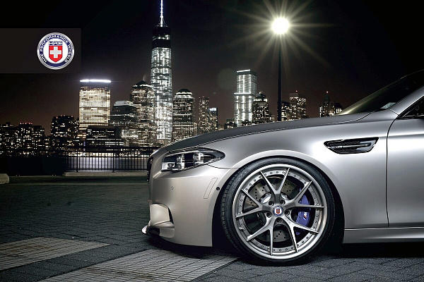 Фото дисков HRE S101 Сатиновый тонированный лак на BMW 5/M5 (F10)