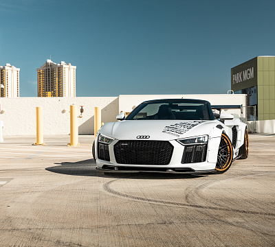 Фото дисков Vossen EVO-5R (3-Piece) на Audi R8 (4S)
