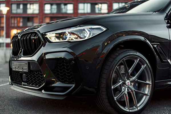 Фото дисков HRE P101SC Глянцевый тонированный лак на BMW X5/X5 M (F15/F85)