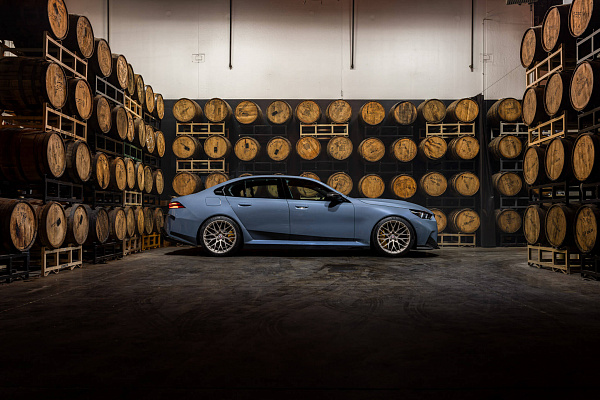 Фото дисков HRE 520M Сатиновая шампань на BMW 5/M5 (G60/G90)