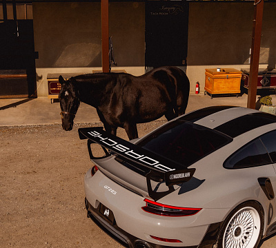 Фото дисков Brixton Forged TR20 на Porsche 911 VII