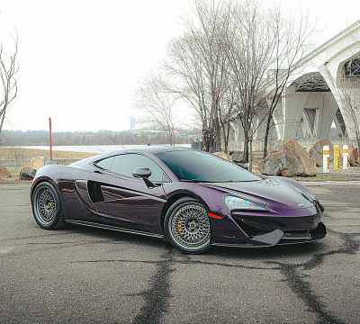 Фото дисков Brixton Forged TR20 на McLaren 570S