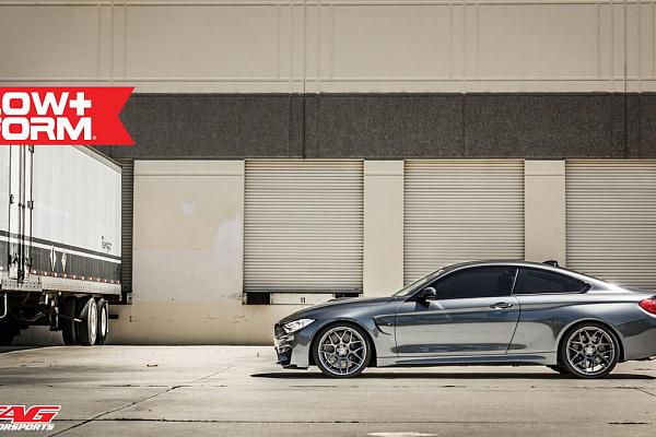 Фото дисков HRE FF01 Матовый графит на BMW 4/M4 (F32/F82)