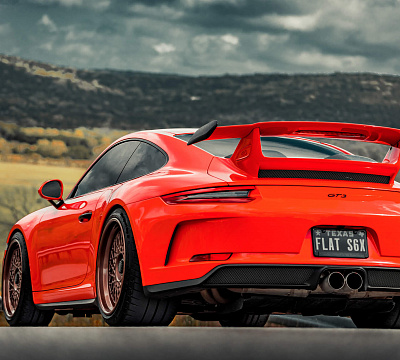 Фото дисков HRE 501 на Porsche 911 VII