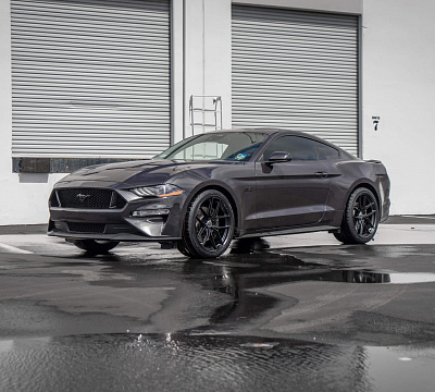 Фото дисков HRE FF21 на Ford Mustang VI