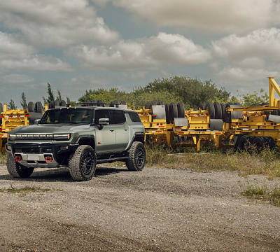 Фото дисков Vossen LC3-01 на GMC Hummer EV