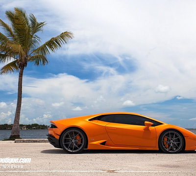 Фото дисков HRE P101 на Lamborghini Huracan