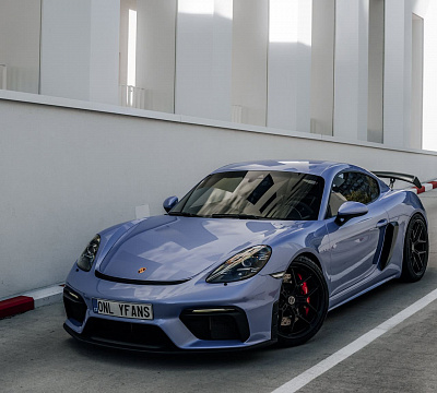 Фото дисков Brixton Forged PF7-RS на Porsche Cayman III