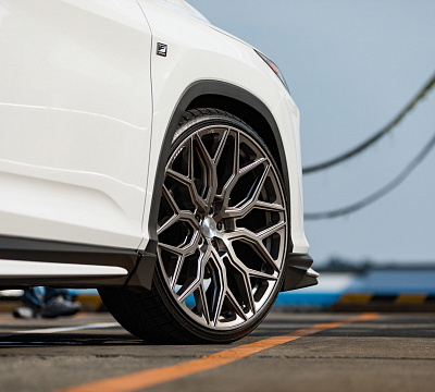 Фото дисков Vossen HF-2 на Lexus RX IV