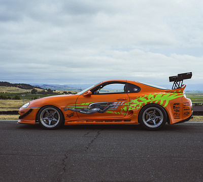 Фото дисков Motegi Racing MF416 Battle V на Toyota Supra A80