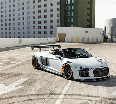 Фото дисков Vossen EVO-5R (3-Piece) на Audi R8 (4S)