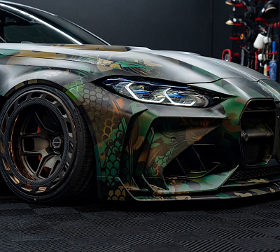 Фото дисков Brixton Forged TR14 AERO1 на BMW 4/M4 (G22/G82)